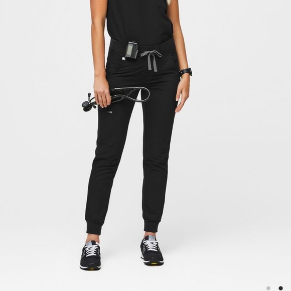 Figs Pants - Zamora Jogger Scrub Pants Black